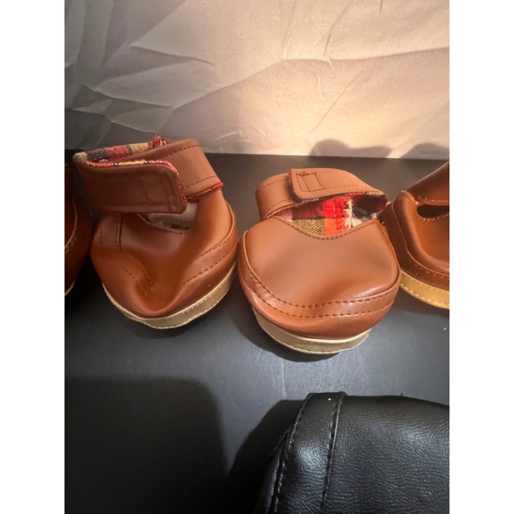 1987 Teddy Ruxpin Worlds of wonder Faux Leather Boots - Picture 6 of 7